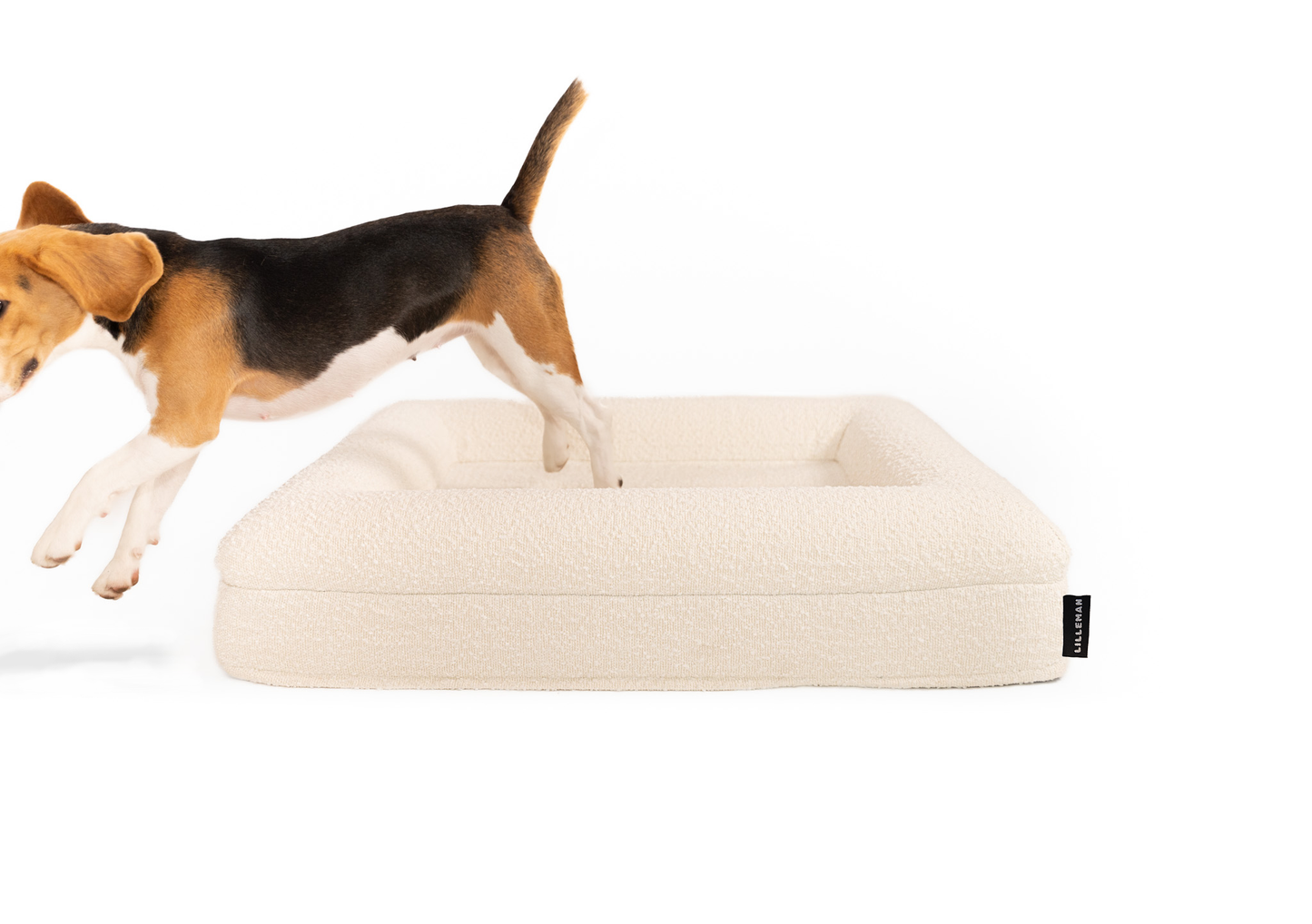 Medium Memory Foam Bouclé Bed