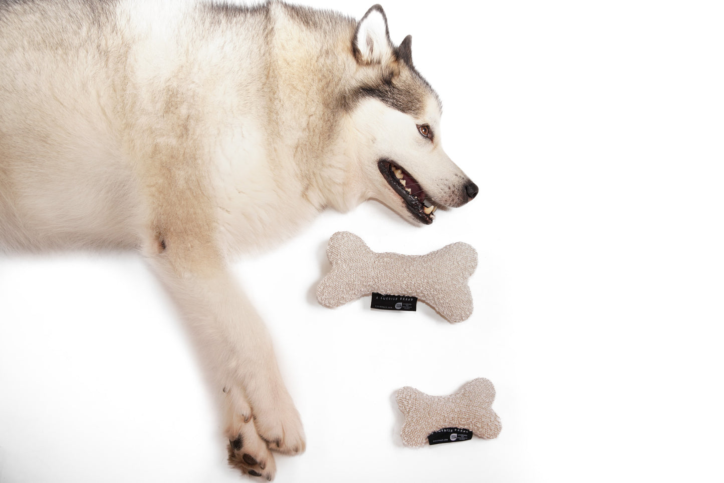 Bouclé Dog Bone Toy