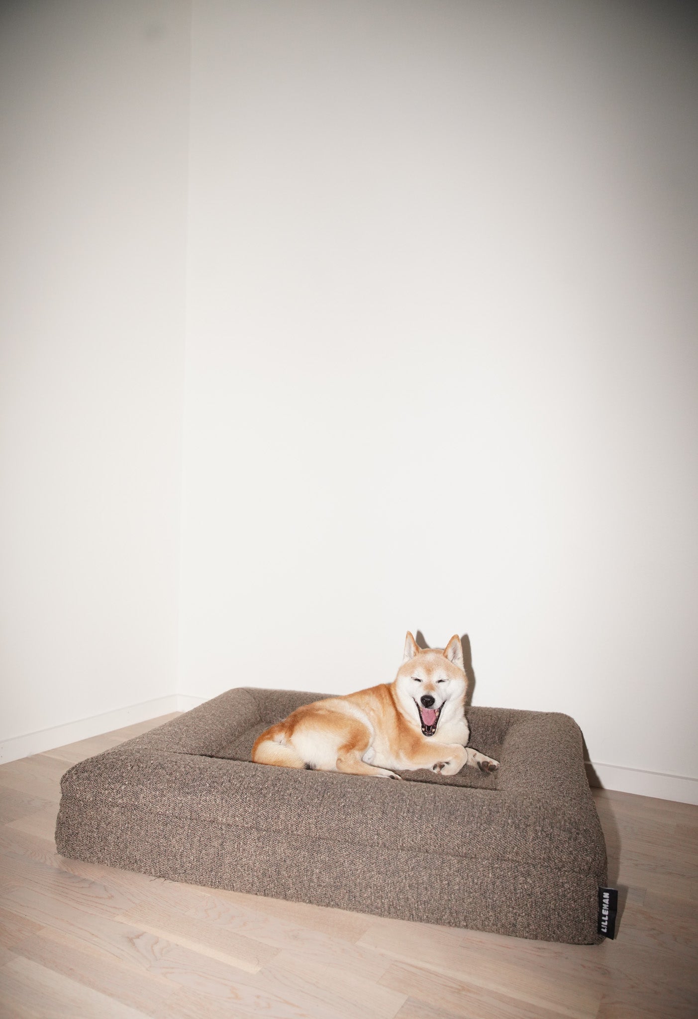 Medium Memory Foam Bouclé Bed
