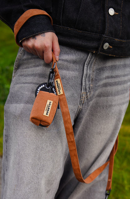 Aviator Faux Suede Leash
